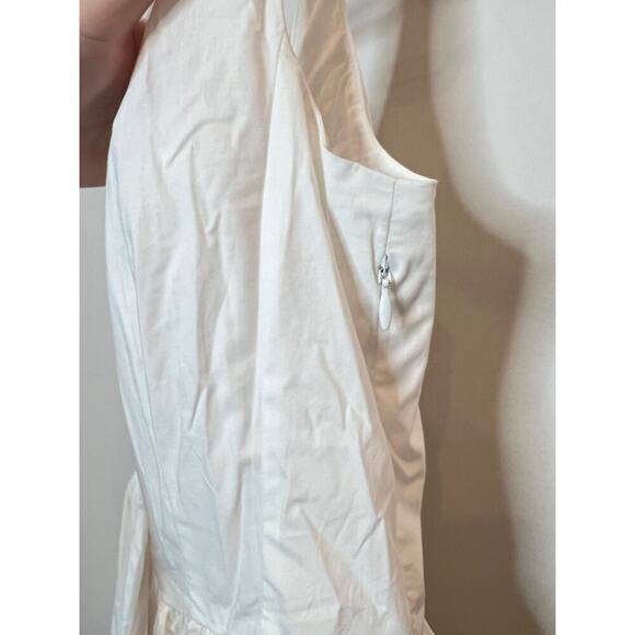 J. Crew White Fit-and-flare mini dress with rickrack trim NWT - Picture 5 of 7